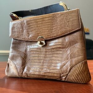 Vintage (1960’s) lizard skin purse